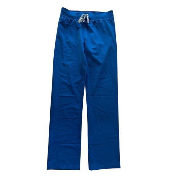 NWT Figs Livingston Basic Scrub Pants ROYAL BLUE XS Tall - Picture 1 of 4